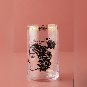 Anthropologie Hestia Goddess Glass